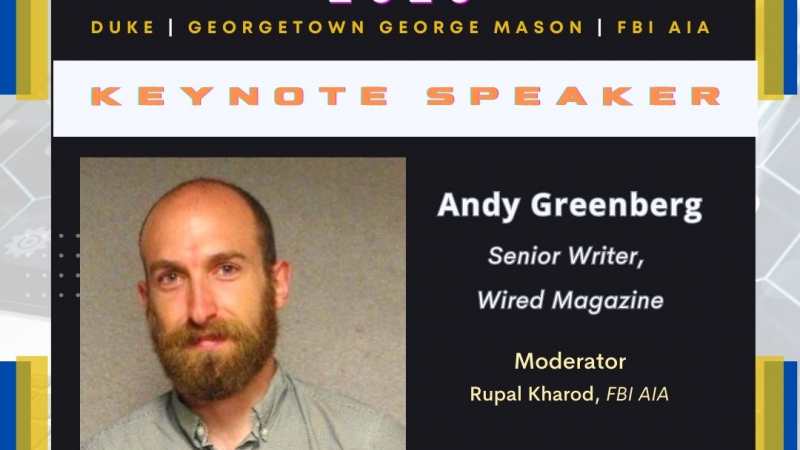 Andy Greenberg, Senior Writer for Wired Magazine